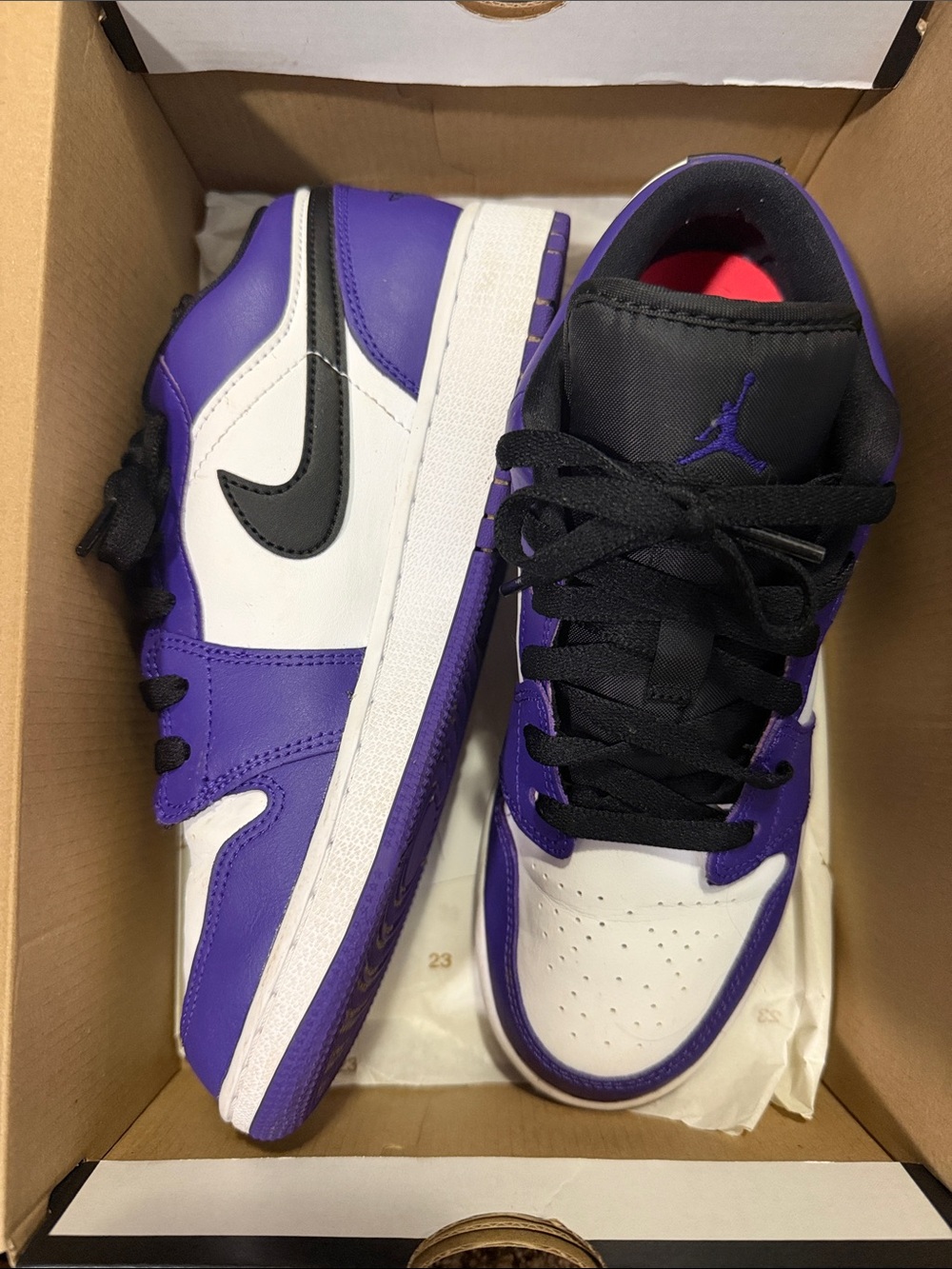 Jordan Low-Top Dunks Court Purple
